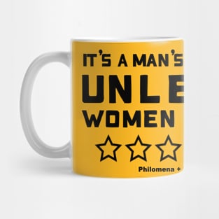 It's A Man's World Unless Women Vote Mug